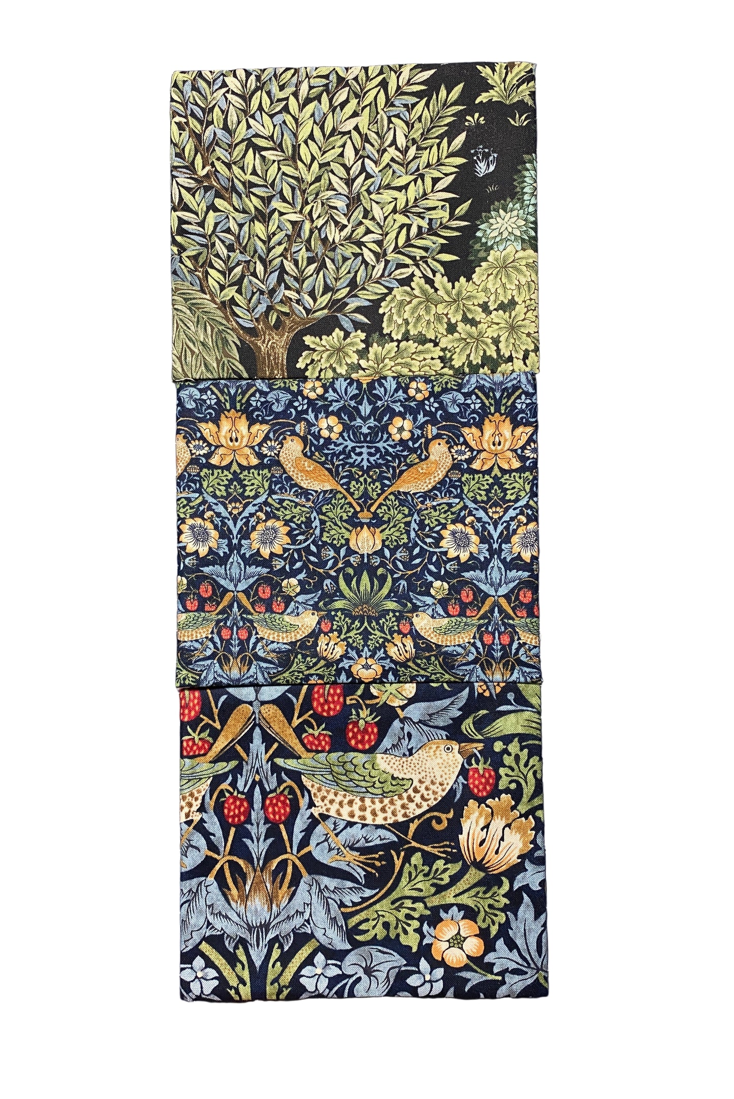 Fabric Fat Quarter Bundle | Delft Quilting Fabrics | 12 Pieces