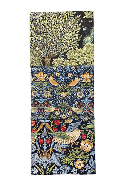 Fabric Fat Quarter Bundle | Delft Quilting Fabrics | 12 Pieces