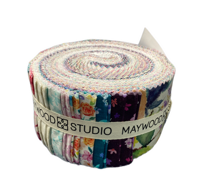 Jelly Roll Nature Studies Quilt Fabric Collection  | Maywood Studio - 40 Pieces