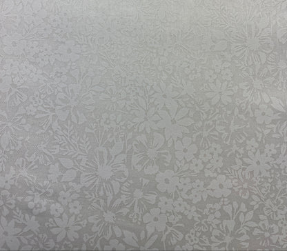 Small Floral White on White Quilting Fabric – Keepsake Calico | 100% Cotton Fabric