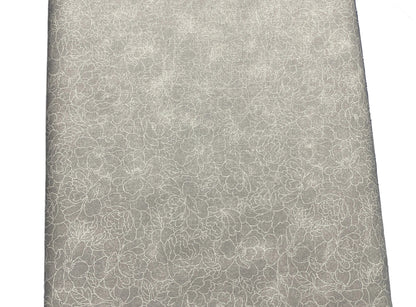 Gray Packed Floral Quilting Fabric – Keepsake Calico | 100% Cotton Fabric