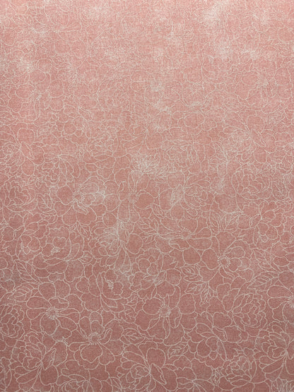 Pink Packed Floral Quilting Fabric – Keepsake Calico | 100% Cotton Fabric