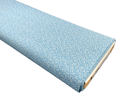 Light Blue Illusions Floral Quilting Fabric – Keepsake Calico | 100% Cotton Fabric