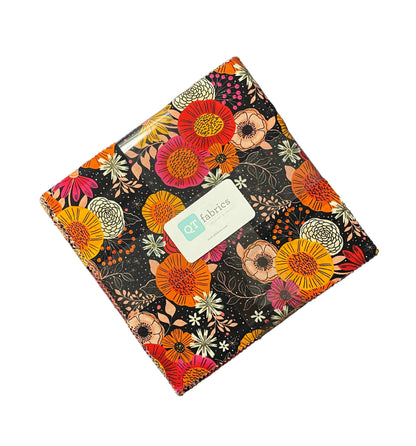 Layer Cake Quilting Fabric Blooms of Joy Collection QT Fabrics - 42 Pieces