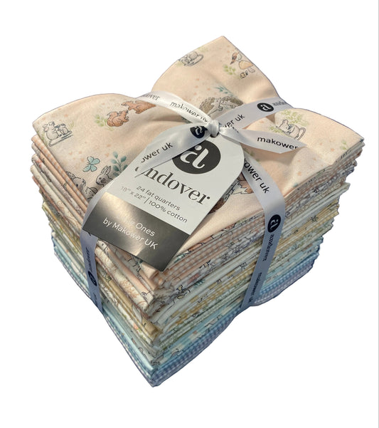 Fat Quarter Bundle Quilting Fabrics Little Ones | Andover | 24 Pieces
