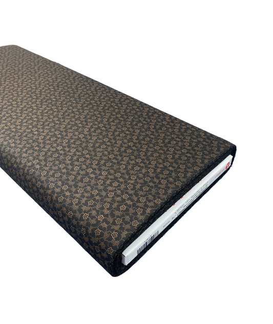 Brown and Tan Floral Quilting Fabric – Andover Espresso Collection | 100% Cotton Fabric