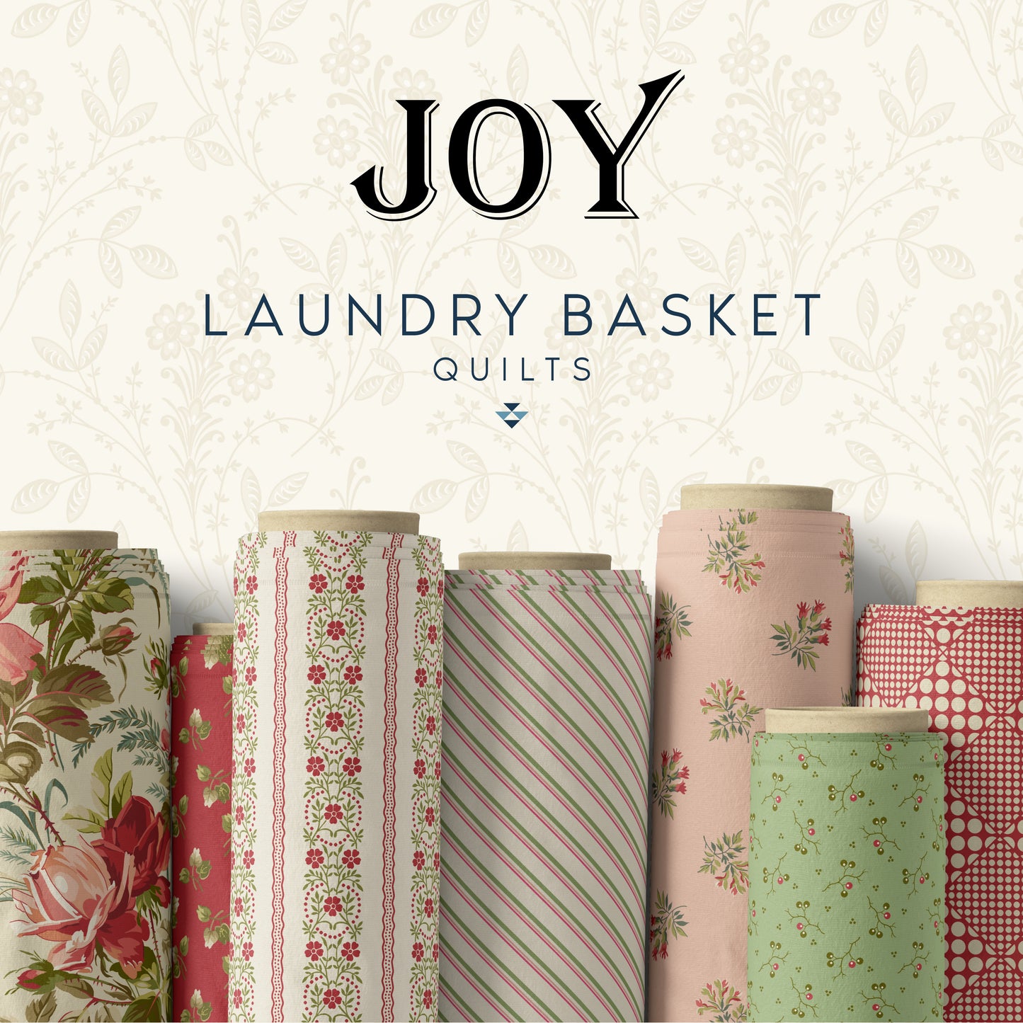 Fabric Fat Quarter Bundle - JOY by Laundry Basket Quilts - 33 Fat Quarters