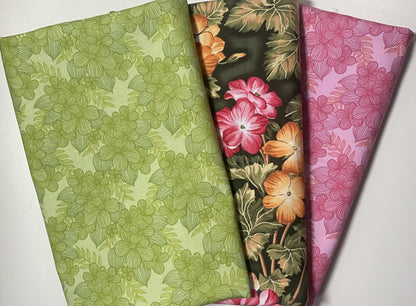 43-44" Judy's Bloom and Flower Festival II Fabric Collections Come Together - 3 Yard Bundle