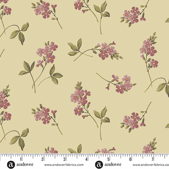 Jelly Roll Quilting Fabrics Laundry Line | Andover - 2 1/2" Strips | 40 Pieces