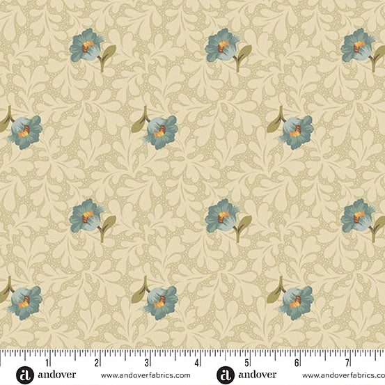 Jelly Roll Quilting Fabrics Laundry Line | Andover - 2 1/2" Strips | 40 Pieces