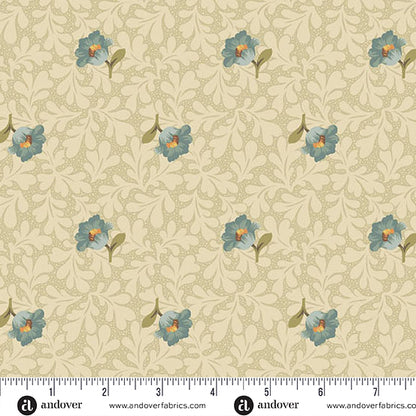 Jelly Roll Quilting Fabrics Laundry Line | Andover - 2 1/2" Strips | 40 Pieces