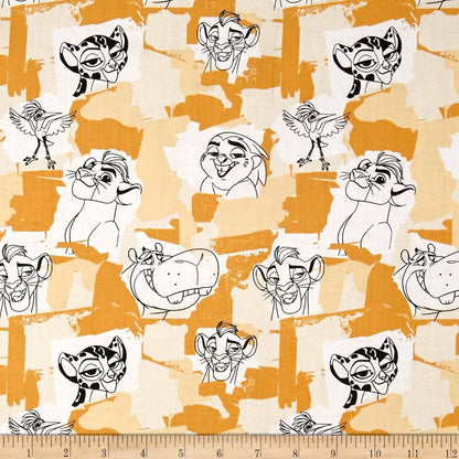 Lion King Fat Quarter Bundle - The LION GUARD Collection by Disney Camelot Fabrics - 10 Fat Quarters