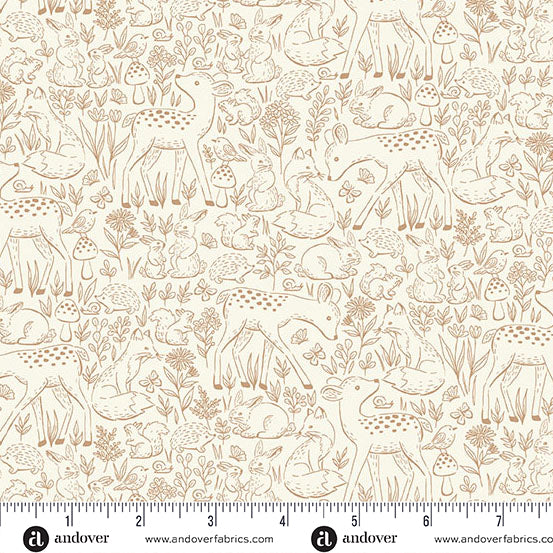 Fat Quarter Bundle Quilting Fabrics Little Ones | Andover | 24 Pieces