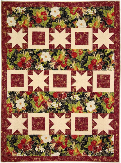 Quilt Kit - The Magic of 3-Yard Quilts Book Plus 3 Yards of Coordinating Fabric