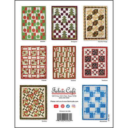 Make it Christmas With 3-Yard Quilts Book by Donna Robertson and Fran Morgan