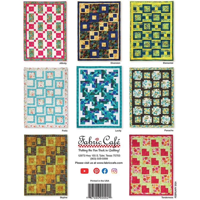 Make It Easy With 3 Yard Quilts - Book by Donna Robertson