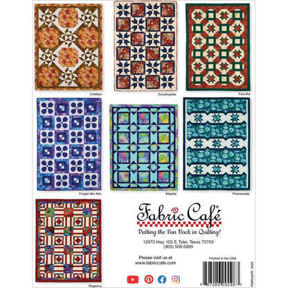 Make it Home With 3-Yard Quilts Book by Fran Morgan - Fabric Cafe