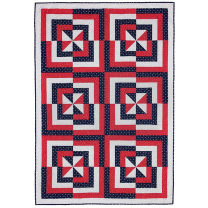 Make it Patriotic With 3 Yard Quilts Book by Donna Robertson and Fran Morgan