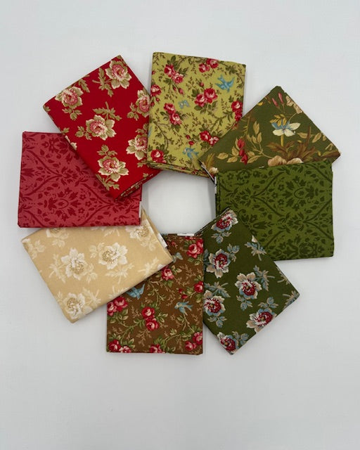 Fat Quarter Bundle - GOLDEN ERA Collection by Marcus Fabrics - 8 Fat Quarters