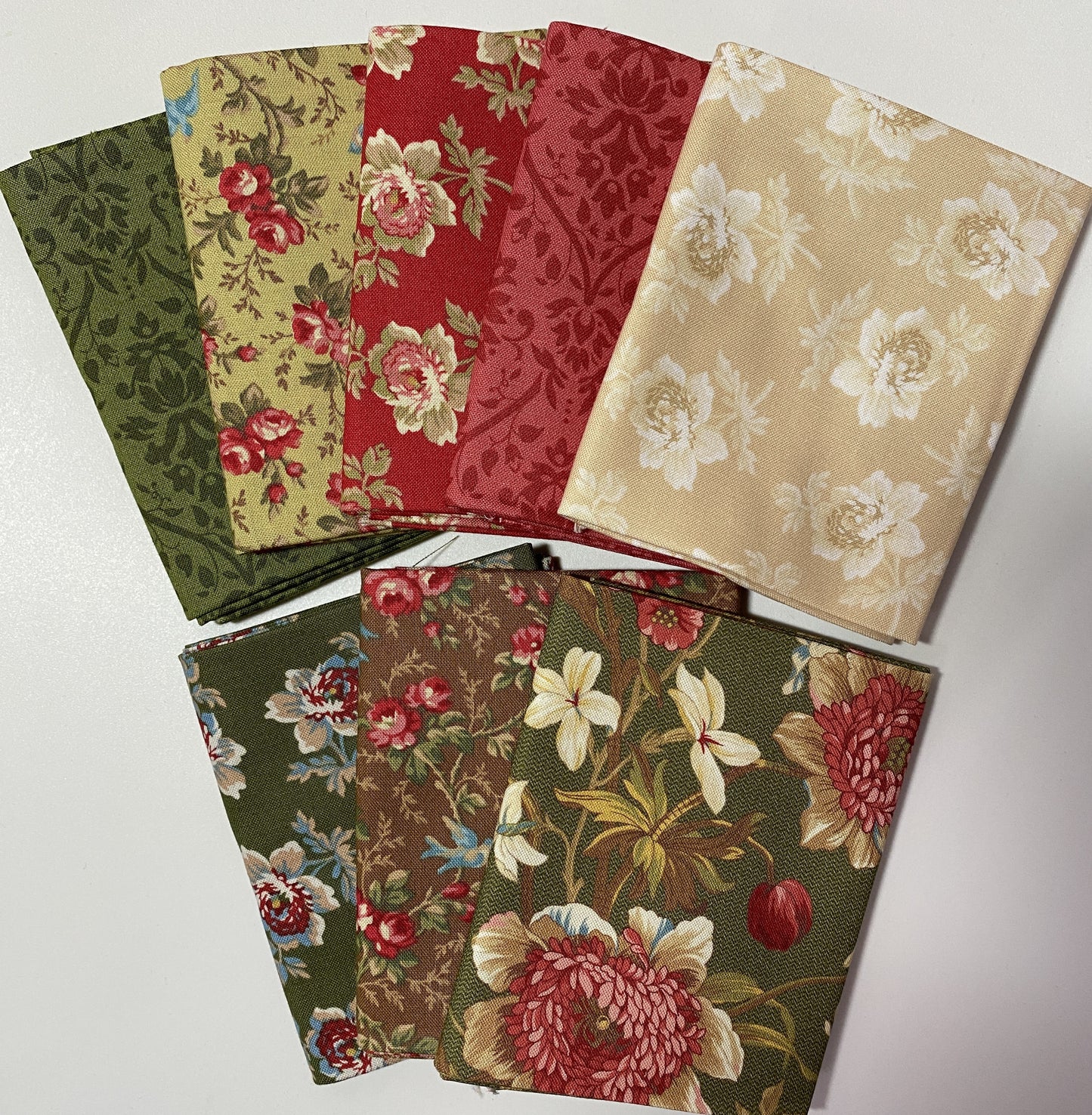 Fat Quarter Bundle - GOLDEN ERA Collection by Marcus Fabrics - 8 Fat Quarters