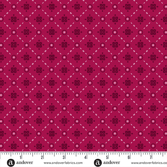 Fat Quarter Bundle Quilt Fabric | Andover Mystic Meadow Collection | 24 Pieces