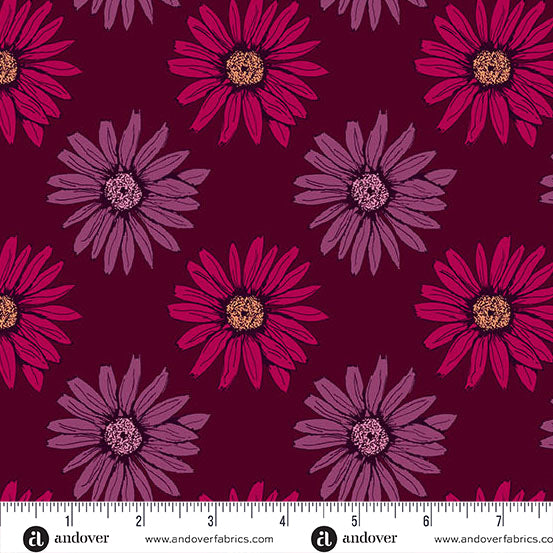 Fat Quarter Bundle Quilt Fabric | Andover Mystic Meadow Collection | 24 Pieces