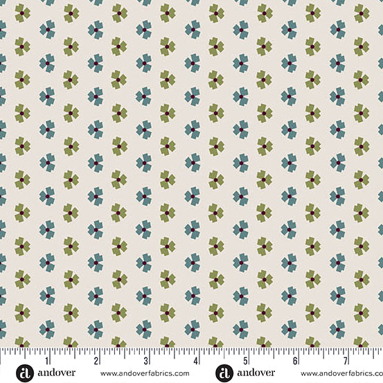 Fat Quarter Bundle Quilt Fabric | Andover Mystic Meadow Collection | 24 Pieces