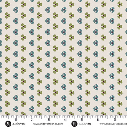 Fat Quarter Bundle Quilt Fabric | Andover Mystic Meadow Collection | 24 Pieces