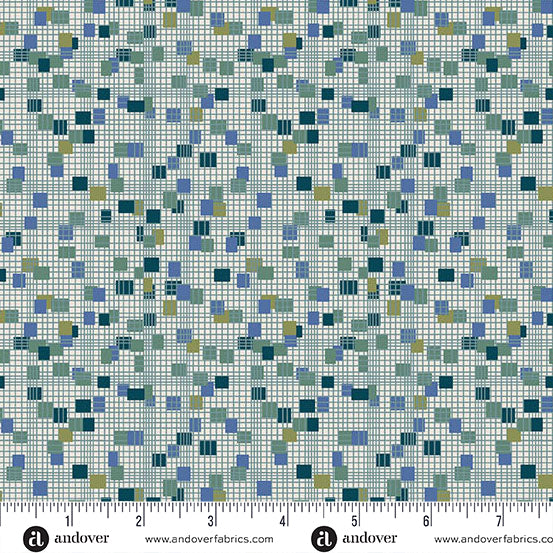 Fat Quarter Bundle Quilt Fabric | Andover Mystic Meadow Collection | 24 Pieces