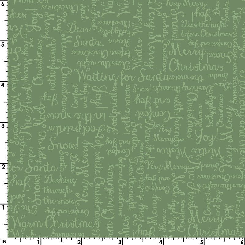 2 1/2" Fabric Design Roll - ONE SNOWY DAY by Hannah Dale of Wrendale Designs for Maywood Studio