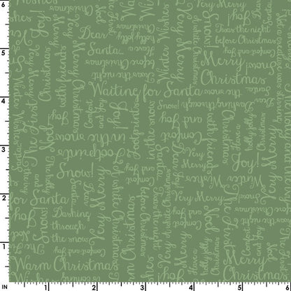 2 1/2" Fabric Design Roll - ONE SNOWY DAY by Hannah Dale of Wrendale Designs for Maywood Studio