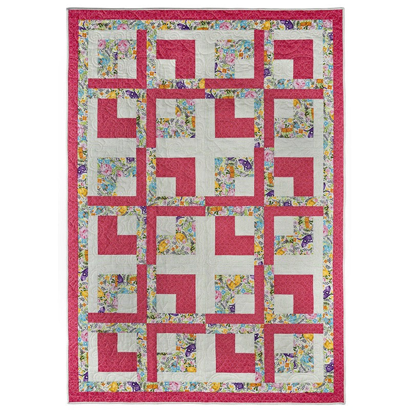 One Block 3-Yard Quilts Book by Donna Robertson and Fran Morgan