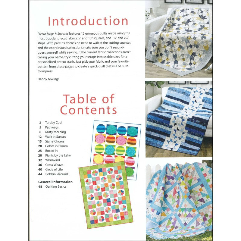 Precut Strips and Squares - Annie's Quilting Book