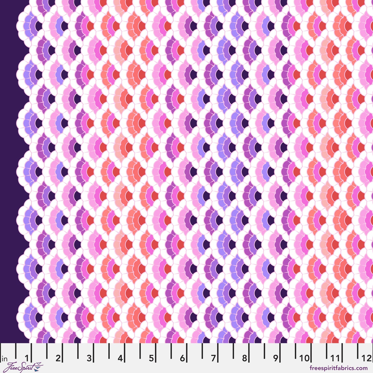 Jelly Roll Quilt Fabric | Tula Pink Coral Reef | 2 1/2" Strips | 40 Pieces