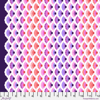 Jelly Roll Quilt Fabric | Tula Pink Coral Reef | 2 1/2" Strips | 40 Pieces