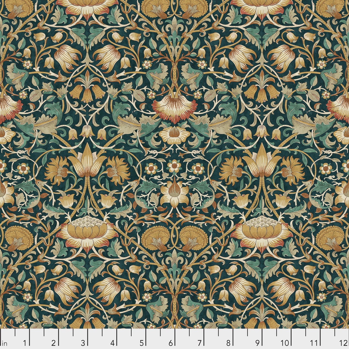 Fat Quarter Bundle Quilt Fabric | Free Spirit Morris & Co Lodden Collection | 20 Pieces