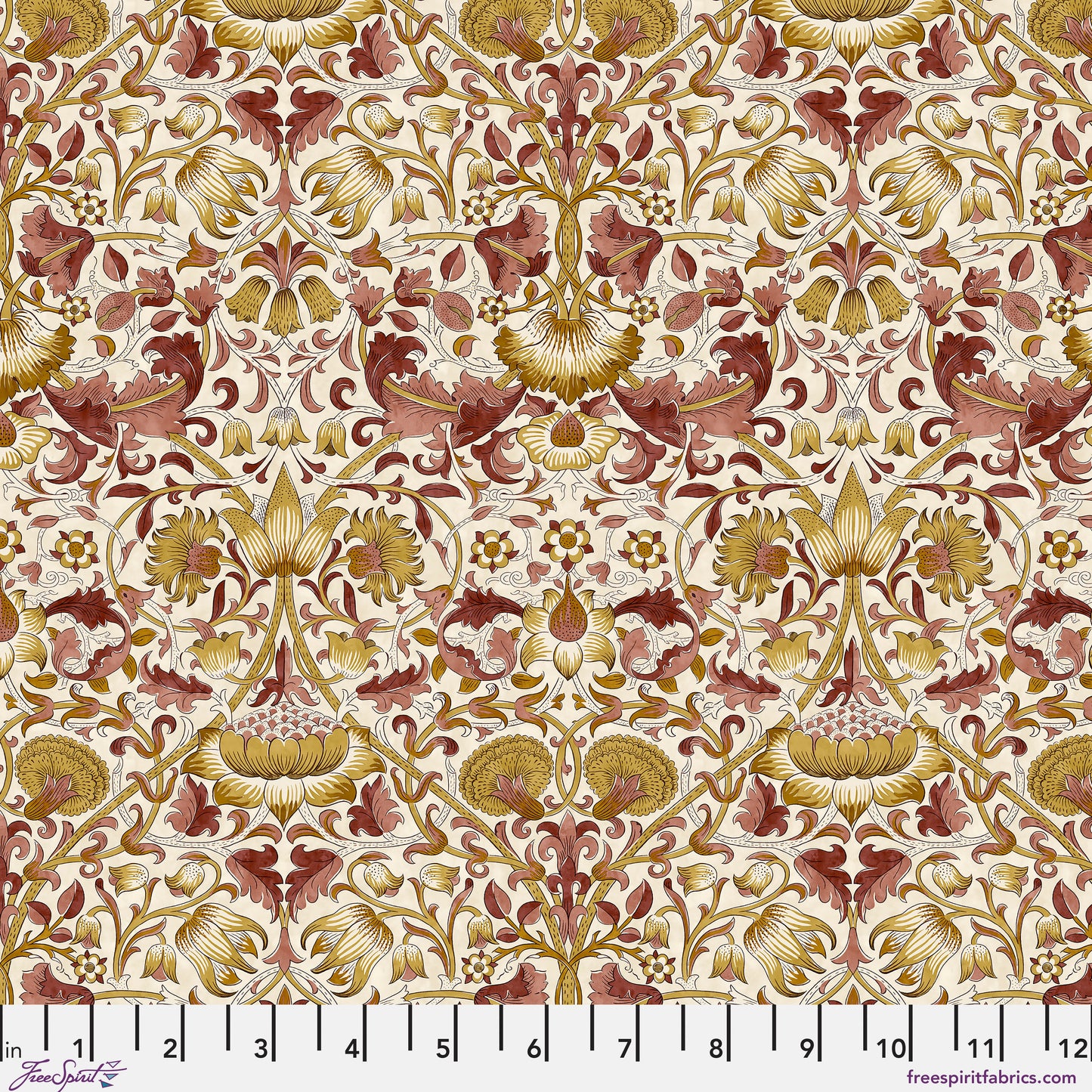 Fat Quarter Bundle Quilt Fabric | Free Spirit Morris & Co Lodden Collection | 20 Pieces