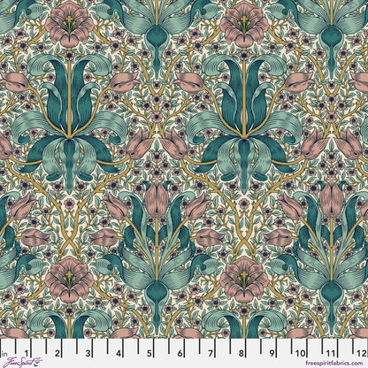 Fat Quarter Bundle Quilt Fabric | Free Spirit Morris & Co Lodden Collection | 20 Pieces