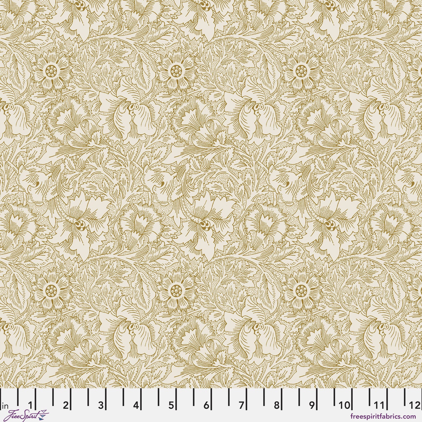 Fat Quarter Bundle Quilt Fabric | Free Spirit Morris & Co Lodden Collection | 20 Pieces