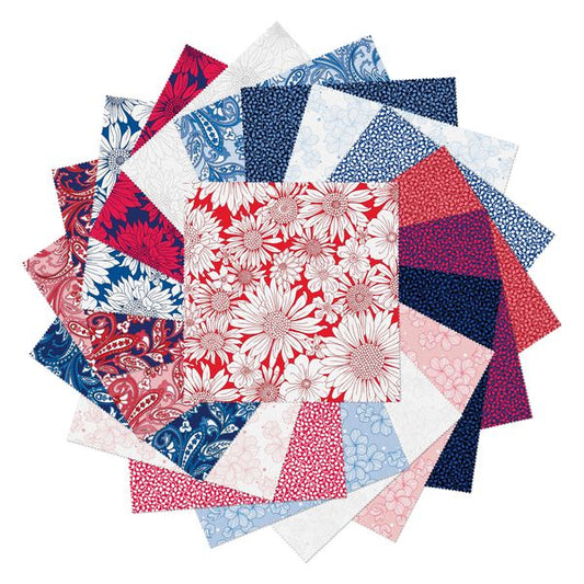Fabric Layer Cake Paradise Park by Pat Sloan for Benartex Traditions - 10" Squares