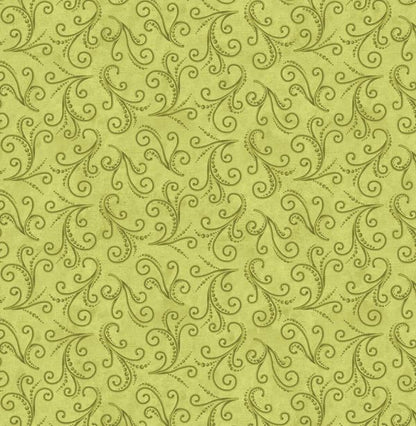 PARROT HABITAT Traditions Fabric Strip-Pie by David Galchutt for Benartex - 2 1/2" Wide Quilt Fabric Strips