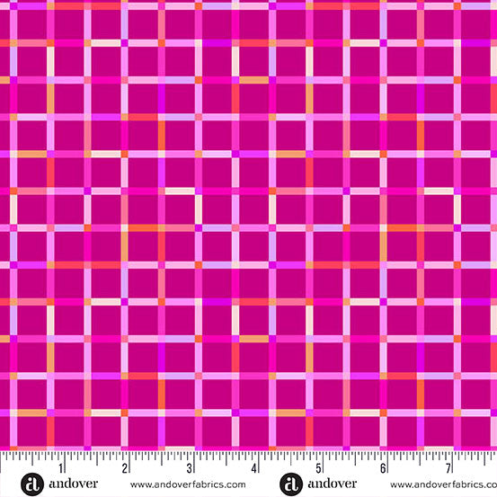 Jelly Roll Quilt Fabric | Andover Perfect Day Collection | 2 1/2" Strips | 40 Pieces