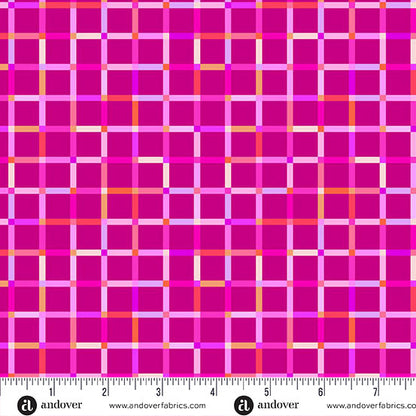 Jelly Roll Quilt Fabric | Andover Perfect Day Collection | 2 1/2" Strips | 40 Pieces