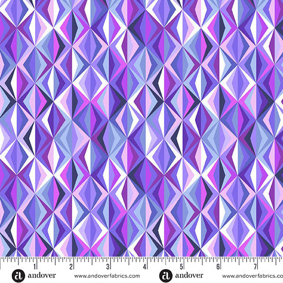 Jelly Roll Quilt Fabric | Andover Perfect Day Collection | 2 1/2" Strips | 40 Pieces