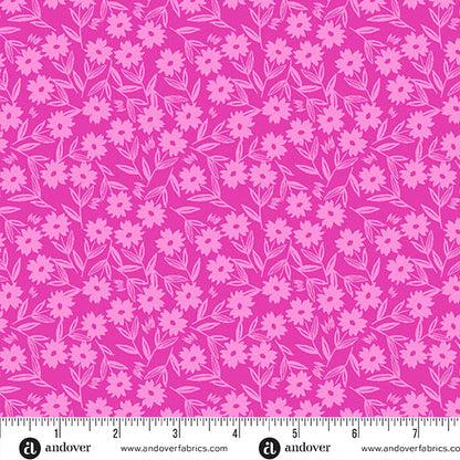 31 Fabric Fat Quarter Bundle - Petals and Stitches Collection by Stephanie Organes for Andover Fabrics