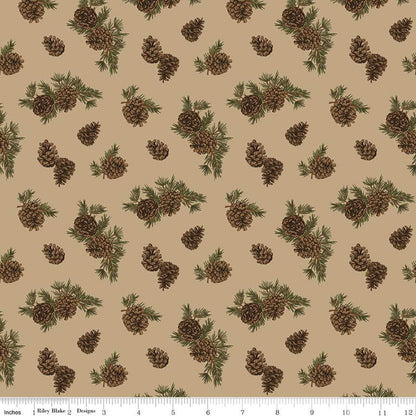 Precut Fabric Fat Quarter Pack Pine Grove Collection by the RBD Designers for Riley Blake Designs - 24 Fat Quarters
