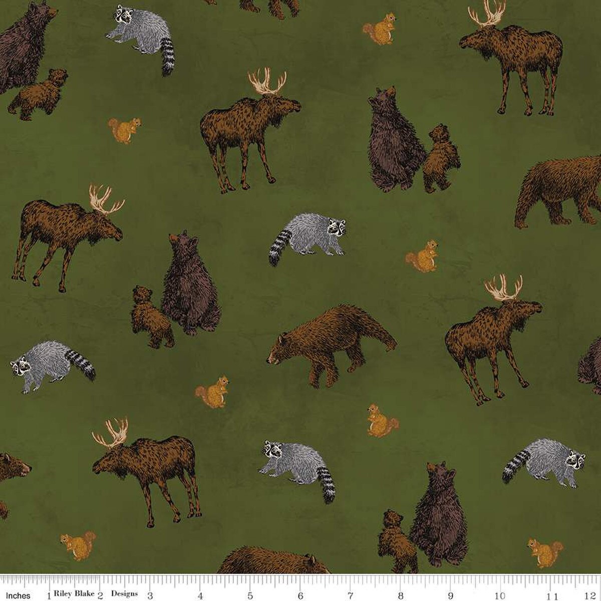 Precut Fabric Fat Quarter Pack Pine Grove Collection by the RBD Designers for Riley Blake Designs - 24 Fat Quarters