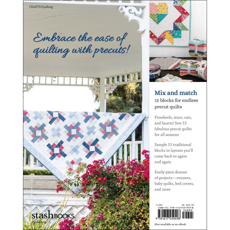 Playful Precut Quilts Quilt Book by Amanda Niederhauser - 15 New Projects