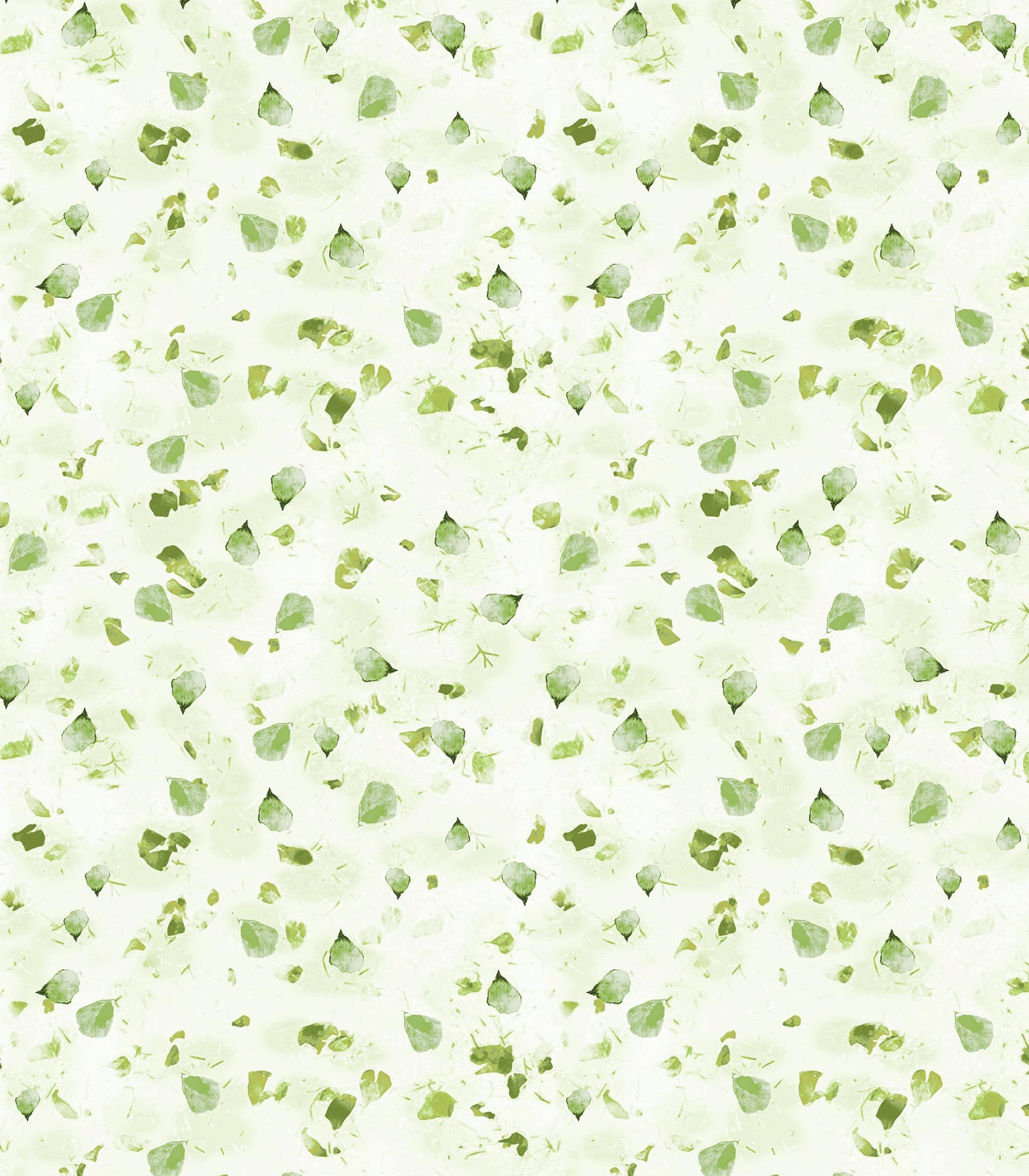 43-44" Wide Potpourri Petals Light Green Quilt Fabric Designed by Greta Lynn for Kanvas Studio and Benartex - Sold by the Yard