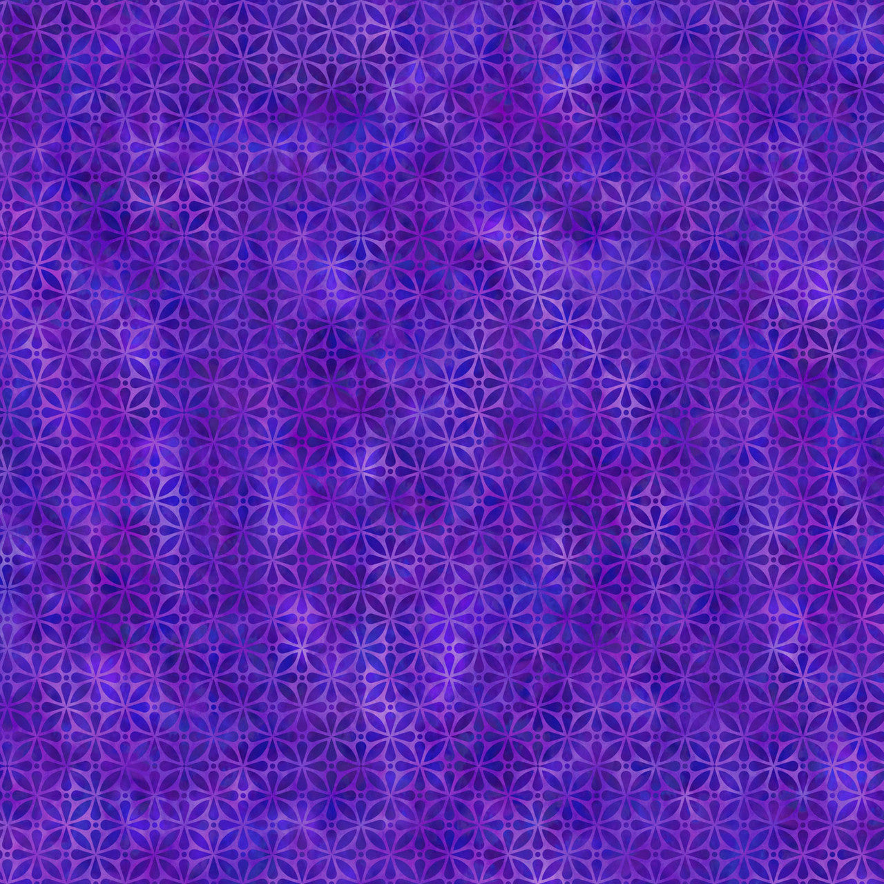 Purple Circles Blender | In The Beginning Prism II Collection | 100% Cotton Quilting Fabric